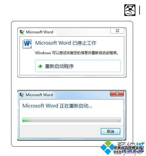 系统之家w7系统使用word 2010弹出“Microsoft word已停止工作”的解决方法